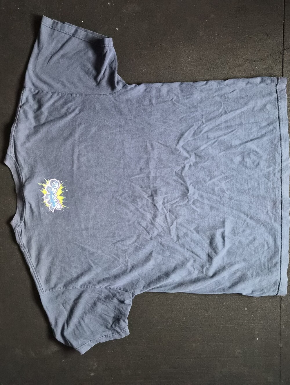 Vintage 90s Y2k JNCO Faded 100% Cotton Skater Tshirt - Picture 6 of 7